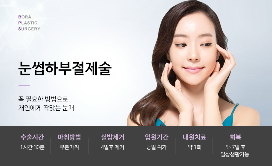 눈썹하부절제술